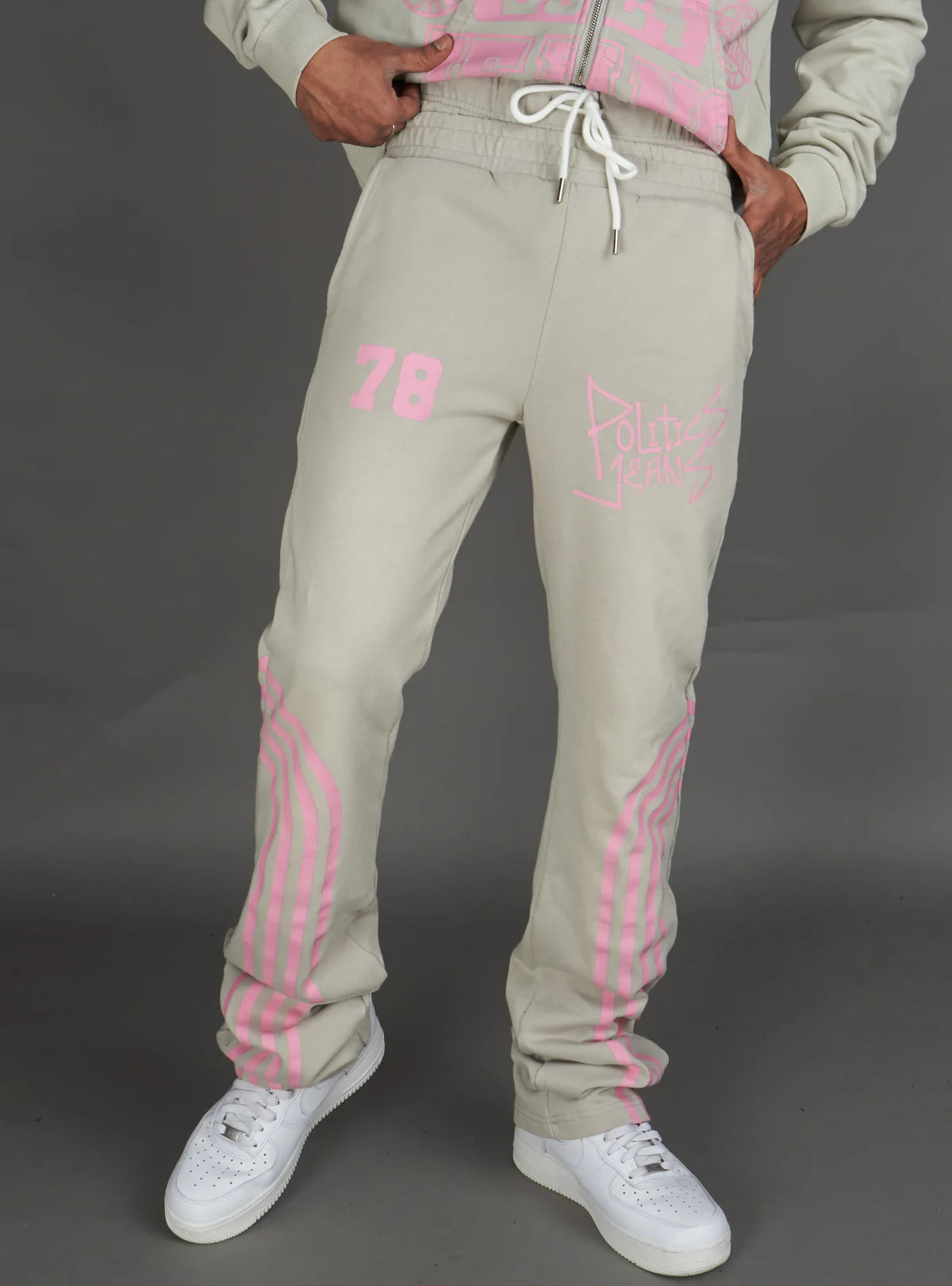 Politics Sweatpants - Ban - Grey - 109