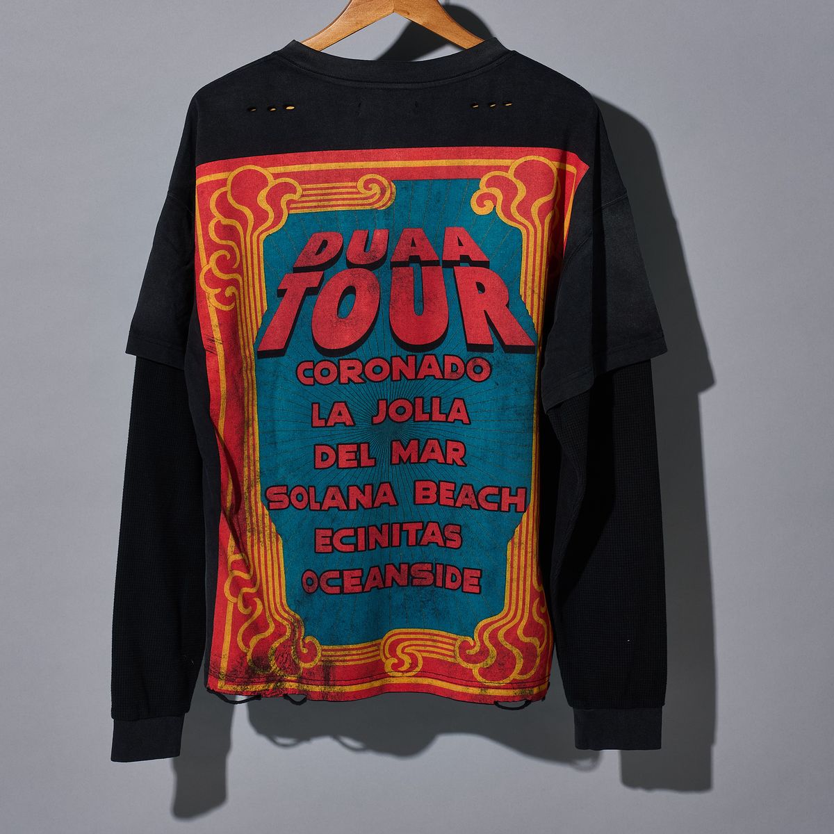 DUAA-WORLD TOUR LS TEE SHIRT