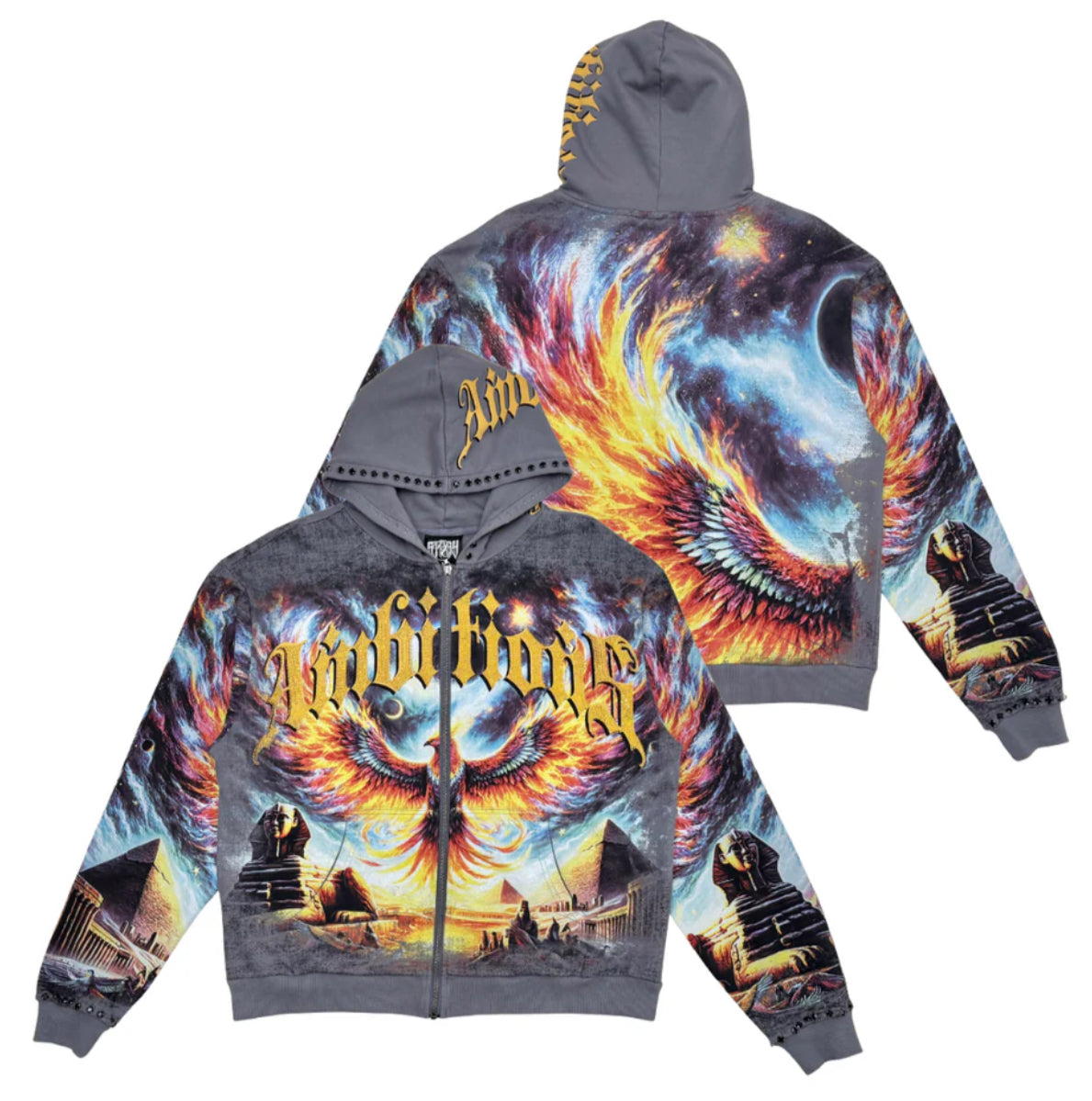Stray Hoodie - Phoenix - Soil Grey - ST1513