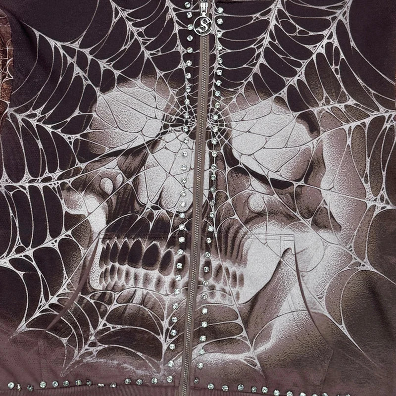 Stray Hoodie - Spider - Cocoa - ST1549