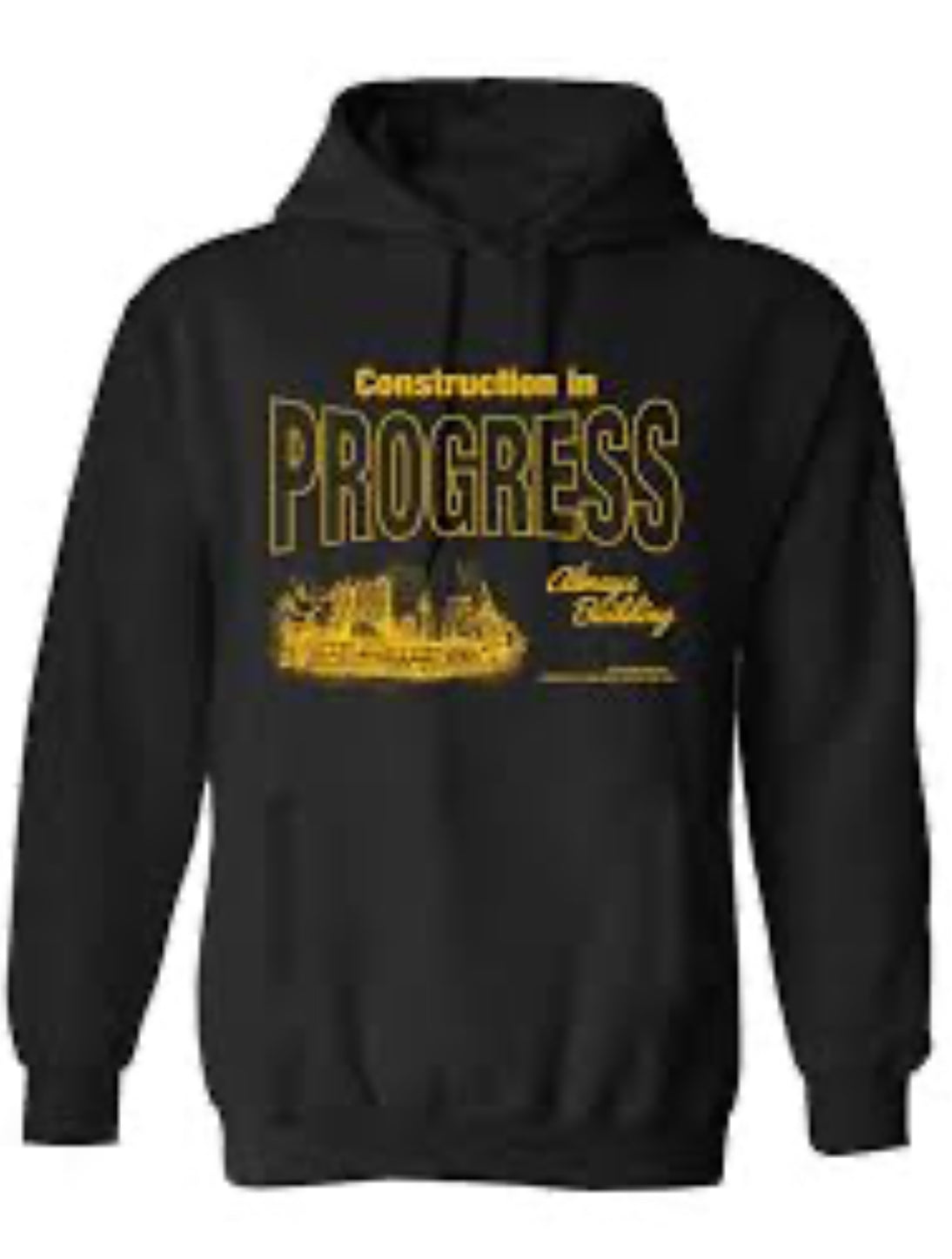 Outrank Hoodie - Always Building - Black