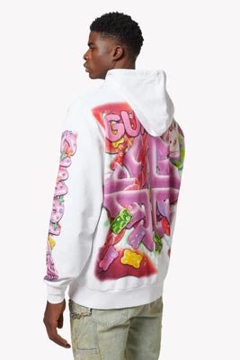 GUAPI-WHITE CANDY RIOT HOODIE V2