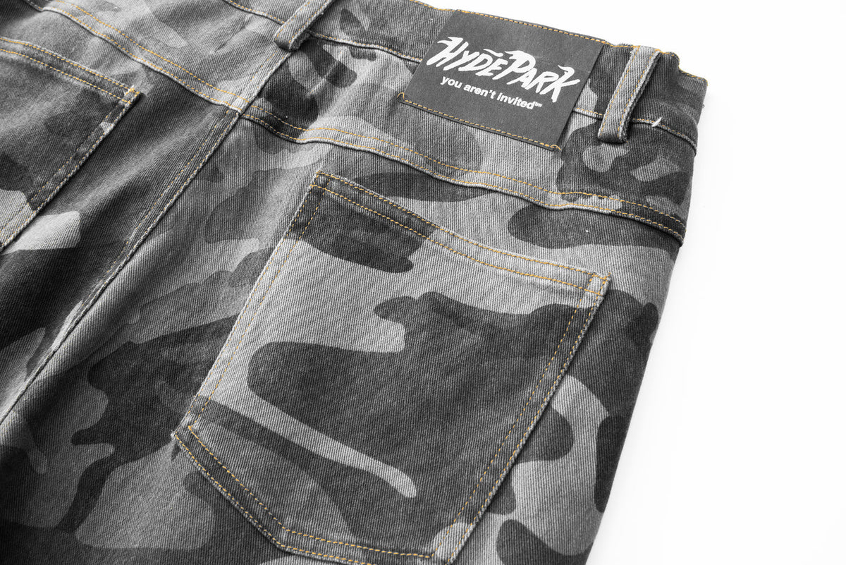 HYDEPARK Urban Desert Camo Cargo Fatigue - Grey