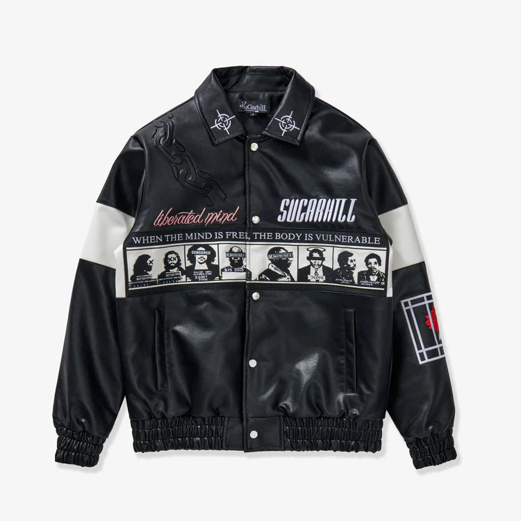 SUGARHILL "Liberation" Leather Jacket (BROWN/TAN) SH24-FALL-09