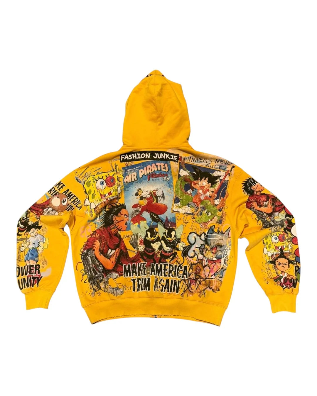 The Syndicate Unity 2.0 Yellow Zip Hoodie
