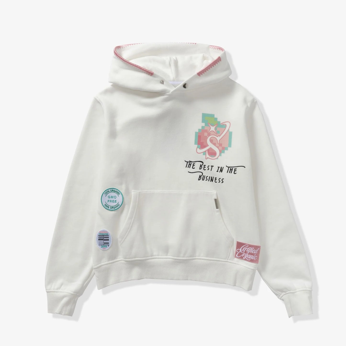 SUGARHILL "All Natural" Hoodie (white)SH24-FALL-17