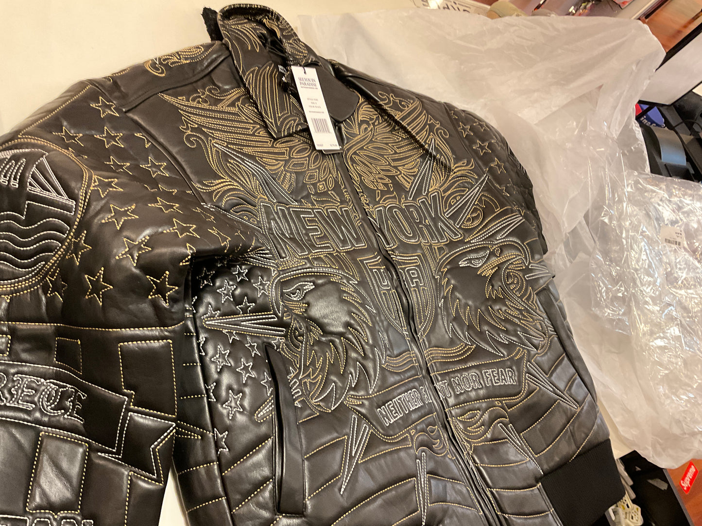 JORDAN CRAIG-leather jacket-91682