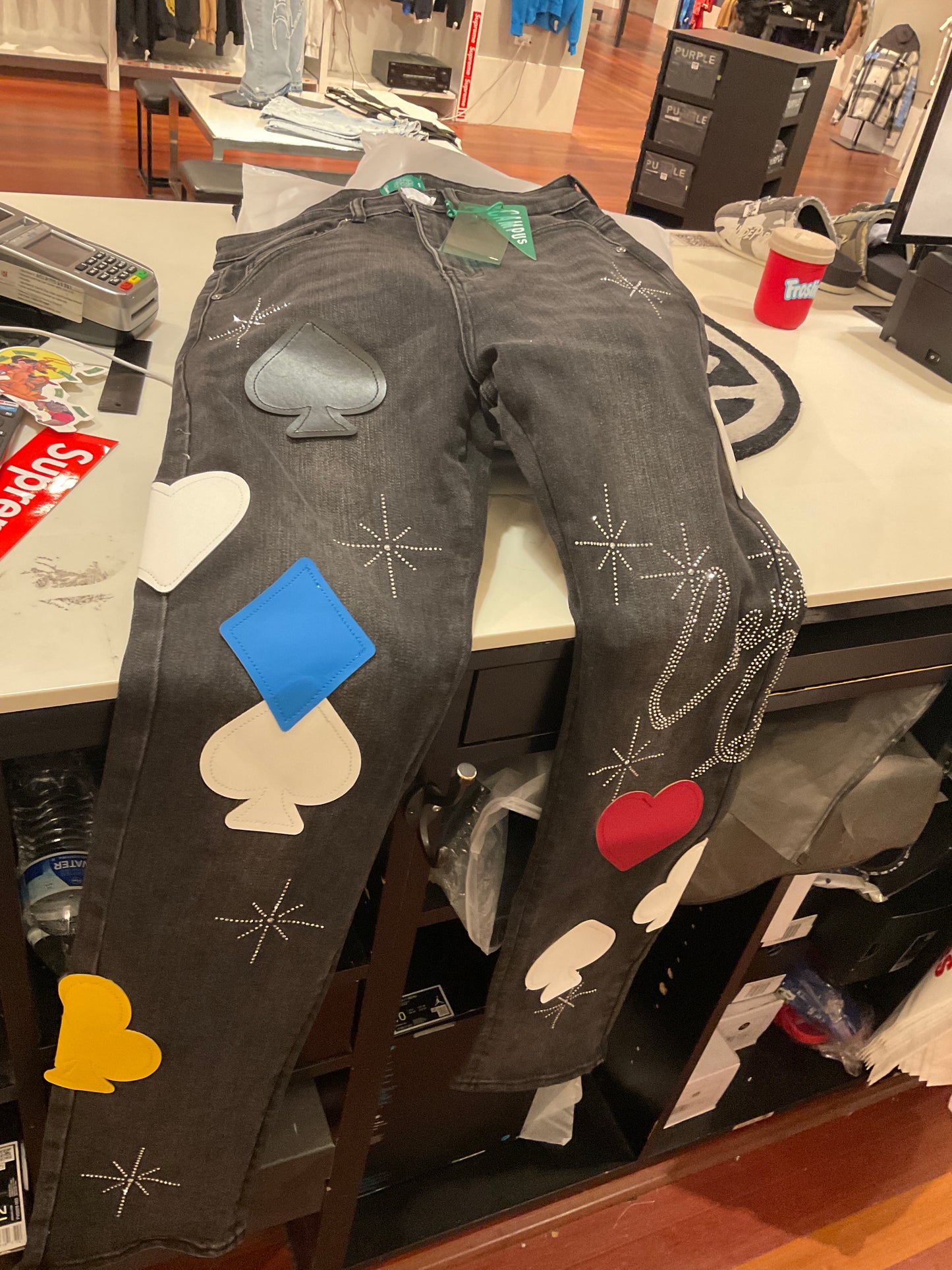 CAMPUS-MIDNIGHT STANDARD DINIM JEANS BLACK-CG-H25-053