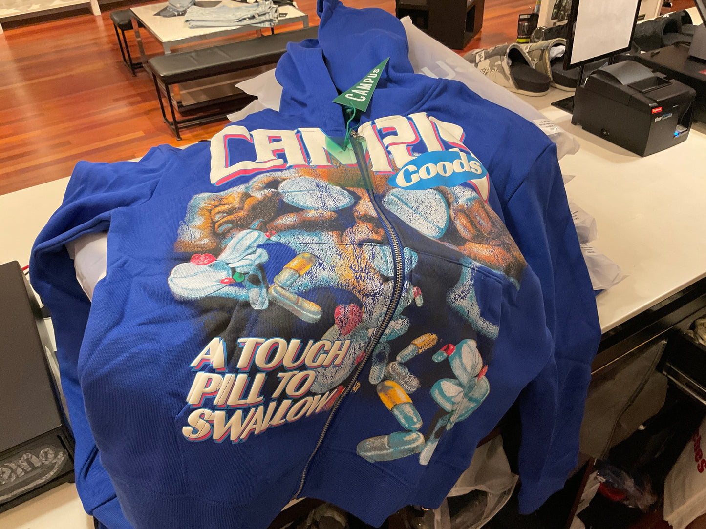 CAMPUS-BITTER DOSE HOODIE-CG-H25-003