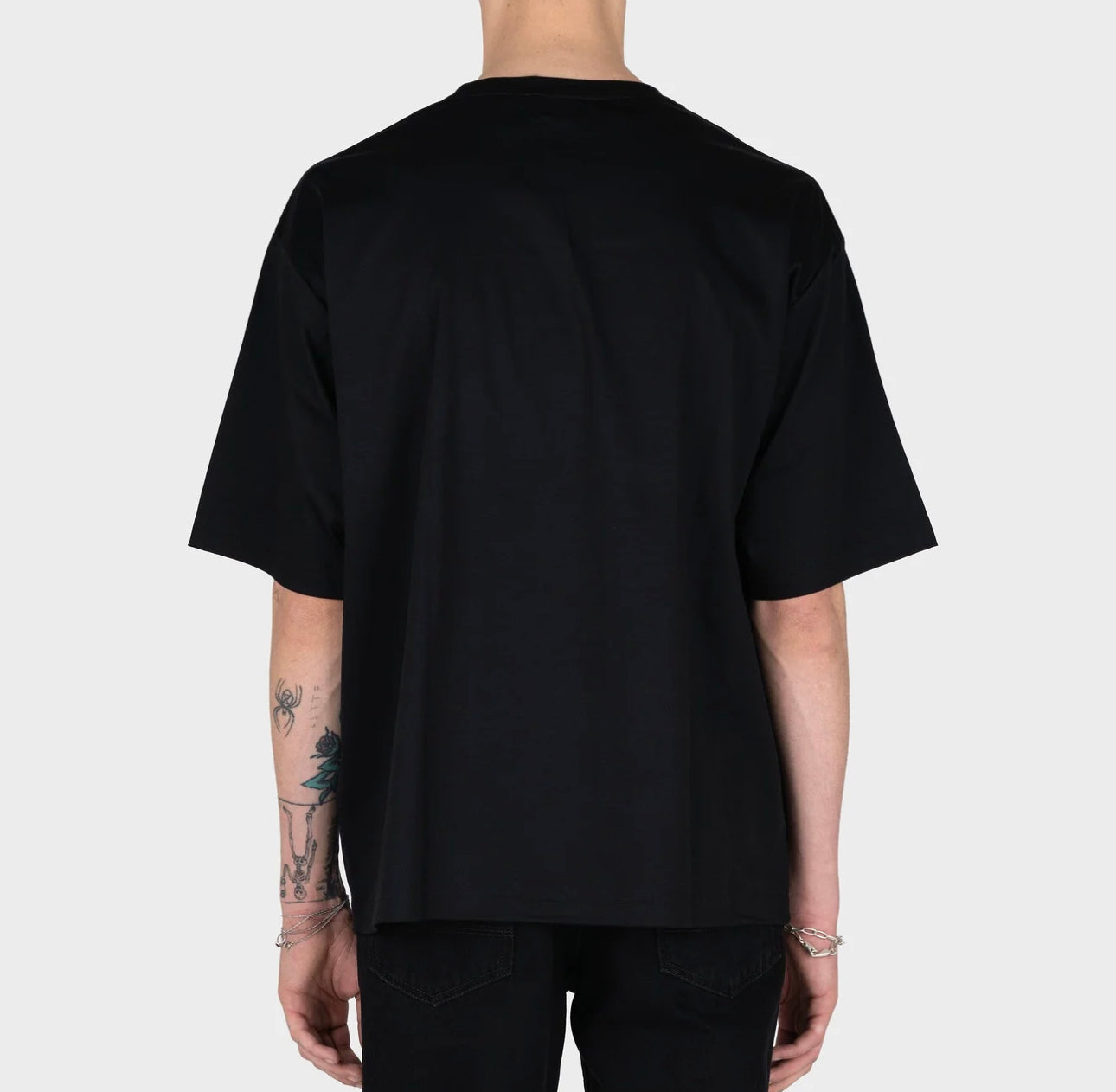 Lanvin Curb Embroidered Logo T-Shirt Black/Orange 1 (