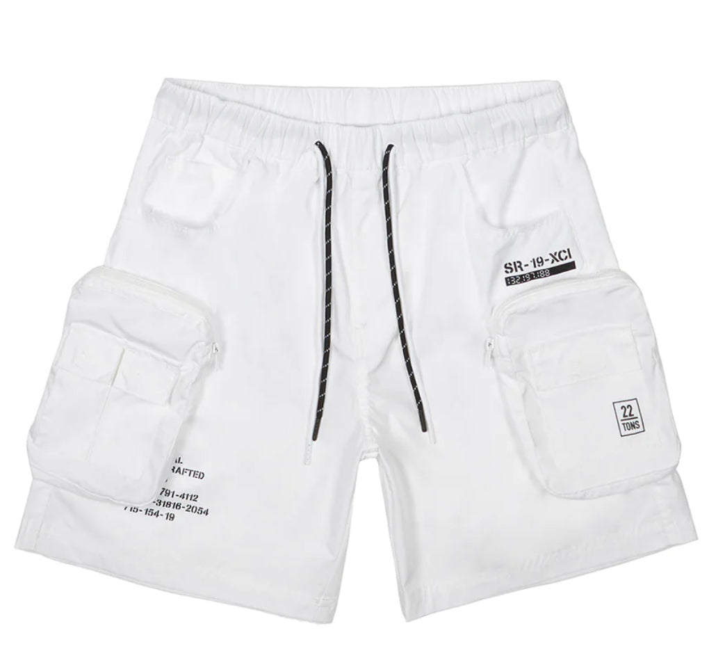 Printed Utility Lounge Nylon Shorts Ws23182