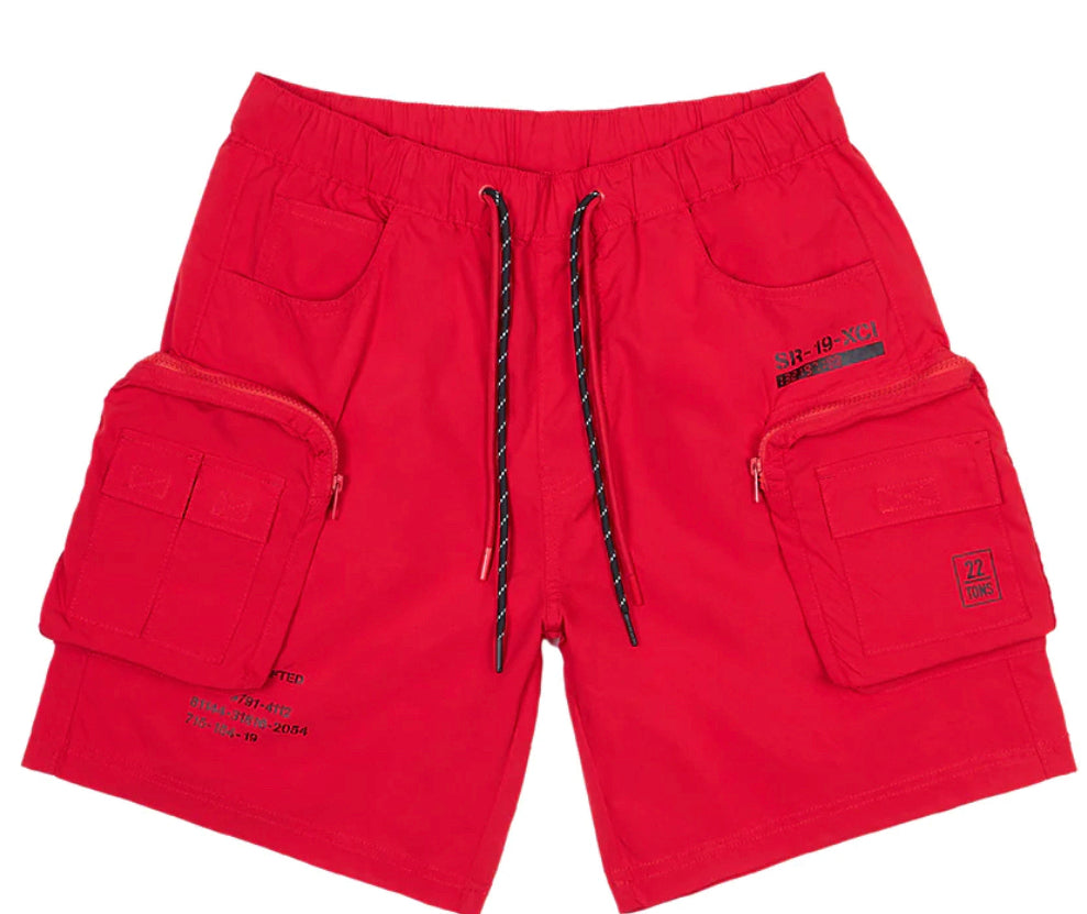 Printed Utility Lounge Nylon Shorts Ws23182