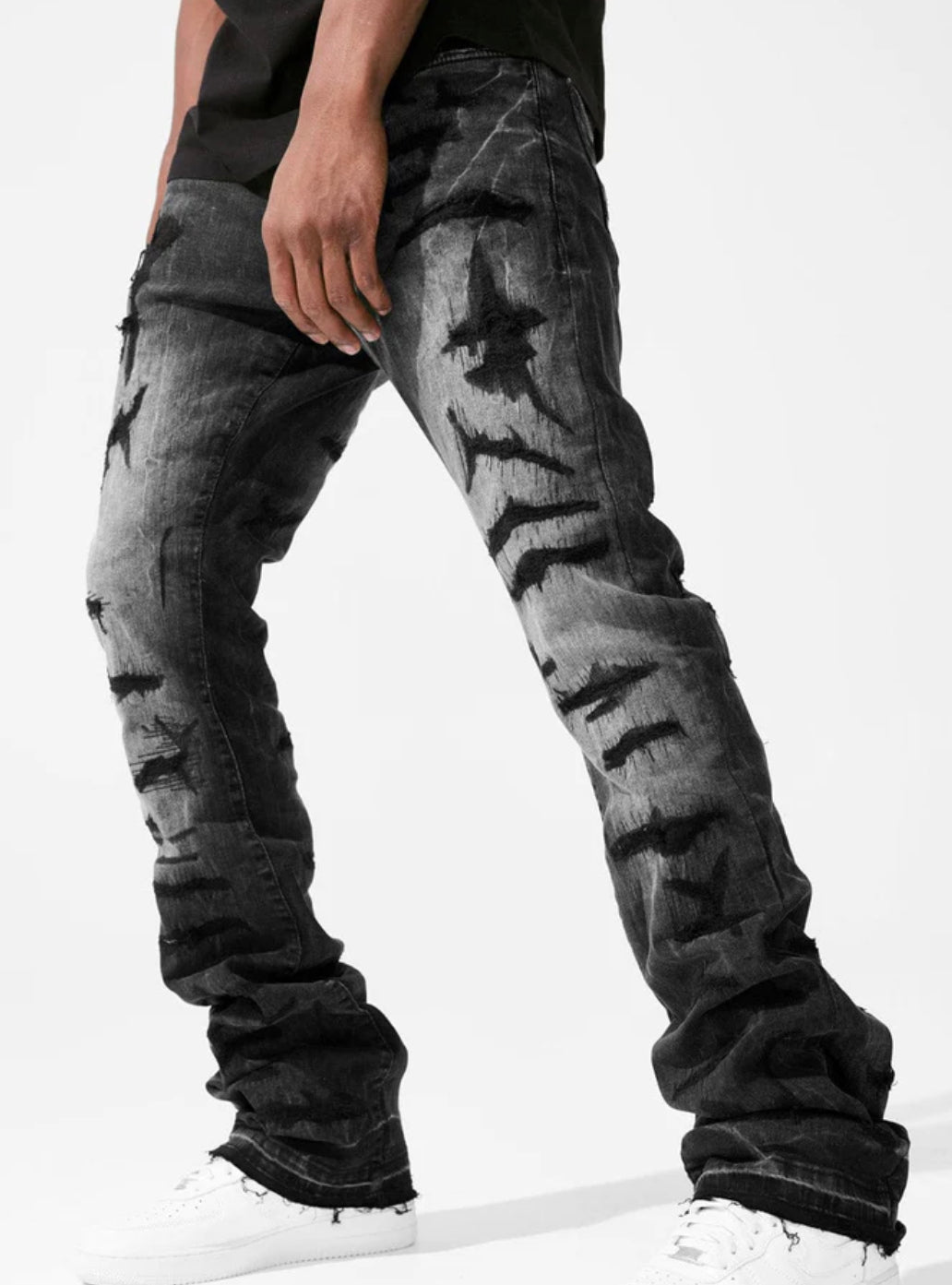 MARTIN STACKED - WOLVERINE DENIM (ARCTIC GREY)