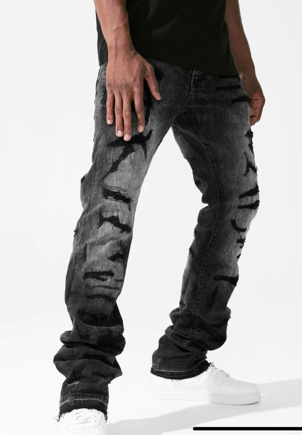MARTIN STACKED - WOLVERINE DENIM (ARCTIC GREY)