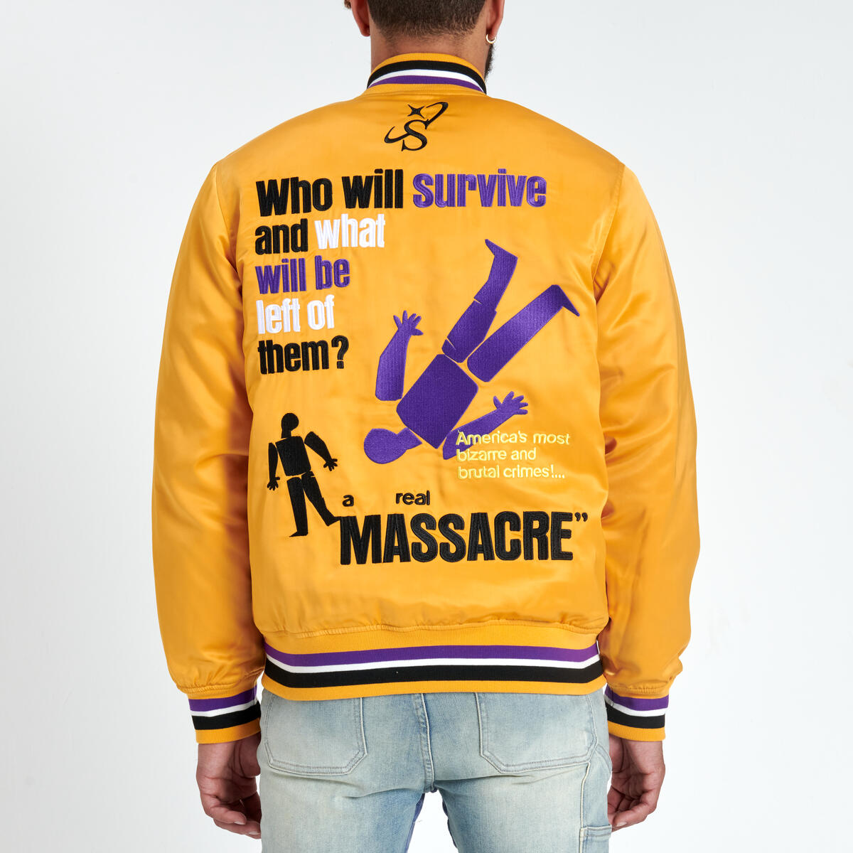SUGARHILL MASSACRE SATIN JACKET SH24-SPR1-01