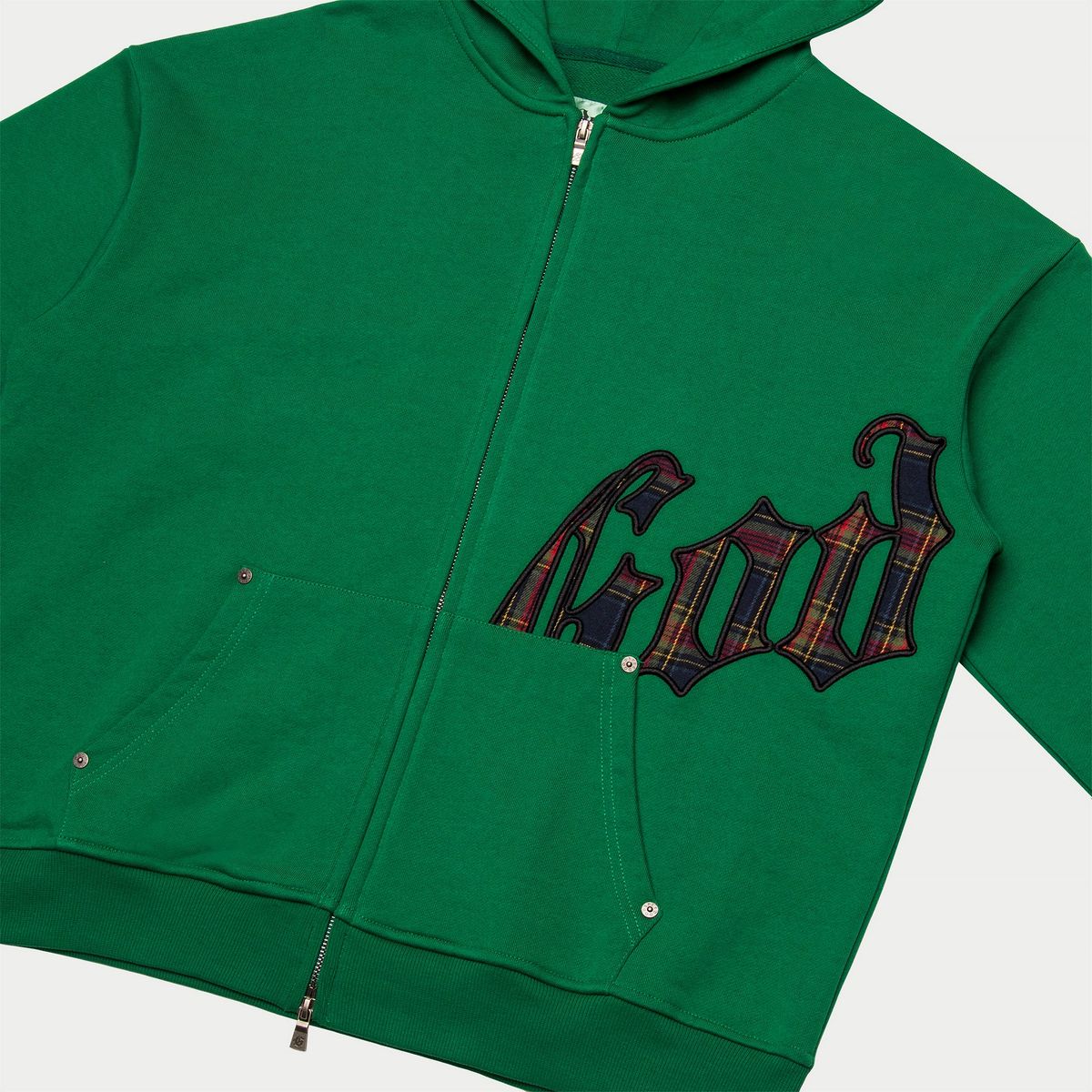 Godspeed Og Logo Sweatsuit (Green Plaid) Og-Logo-Sweatsuit-Green-Plaid