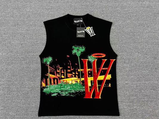 WAVE Patria & Libertad (Black) Sleeveless WDS-SL001A