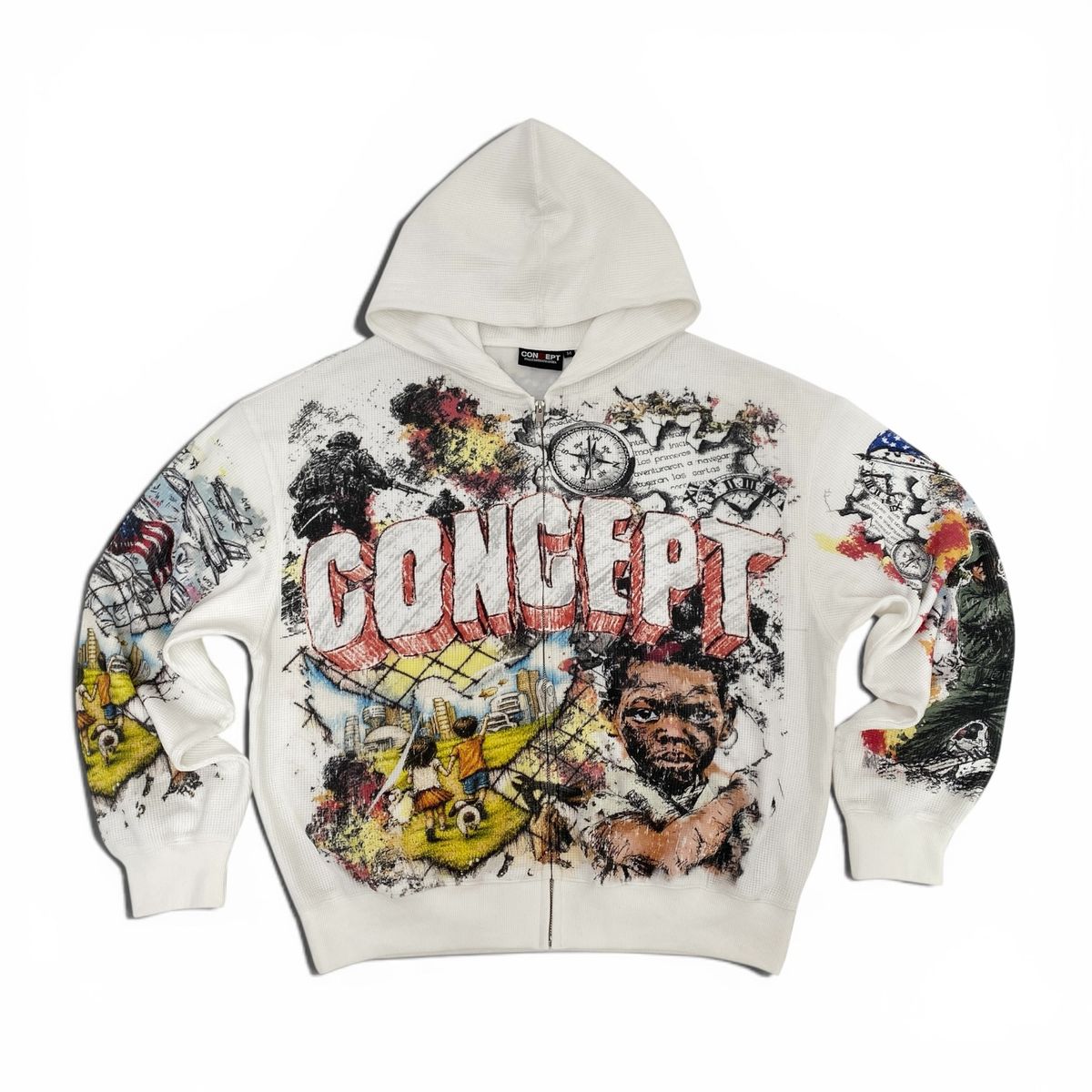 CONCEPT "Honor" Hoody - White CFHOODIE_15