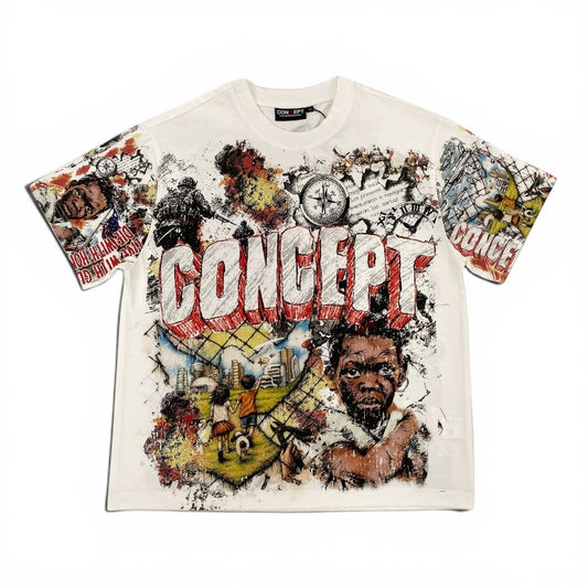 CONCEPT CFTEE_8 "Honor" Tee - White