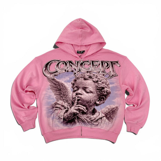 CONCEPT  "Cherub 2" Hoody - Pink CFHOODIE_8