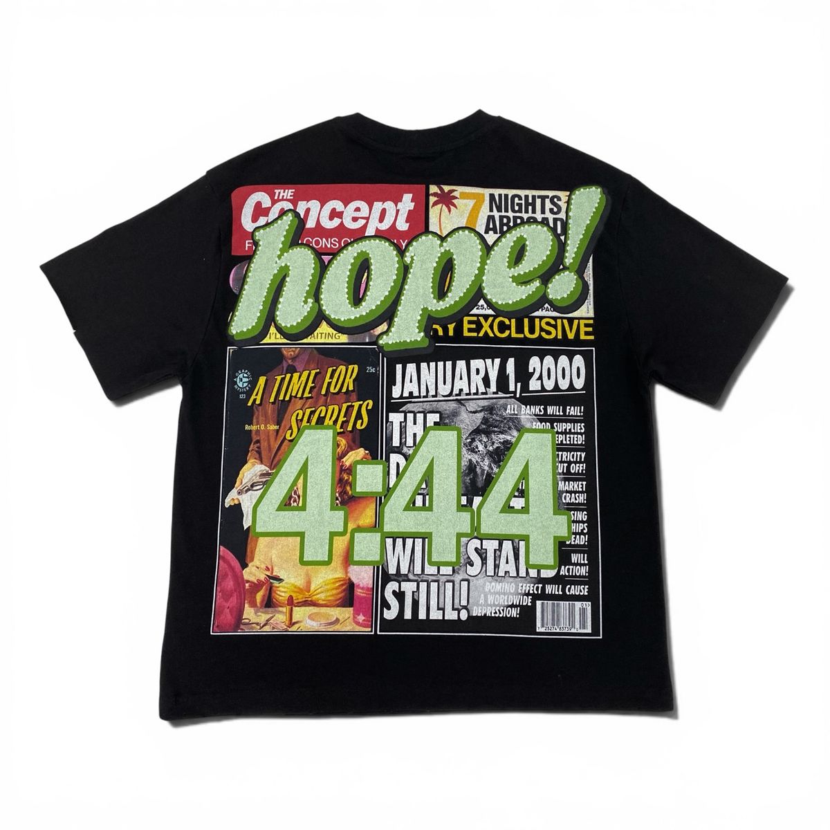 CONCEPT "Hope" Tee - Black CFTEE_9