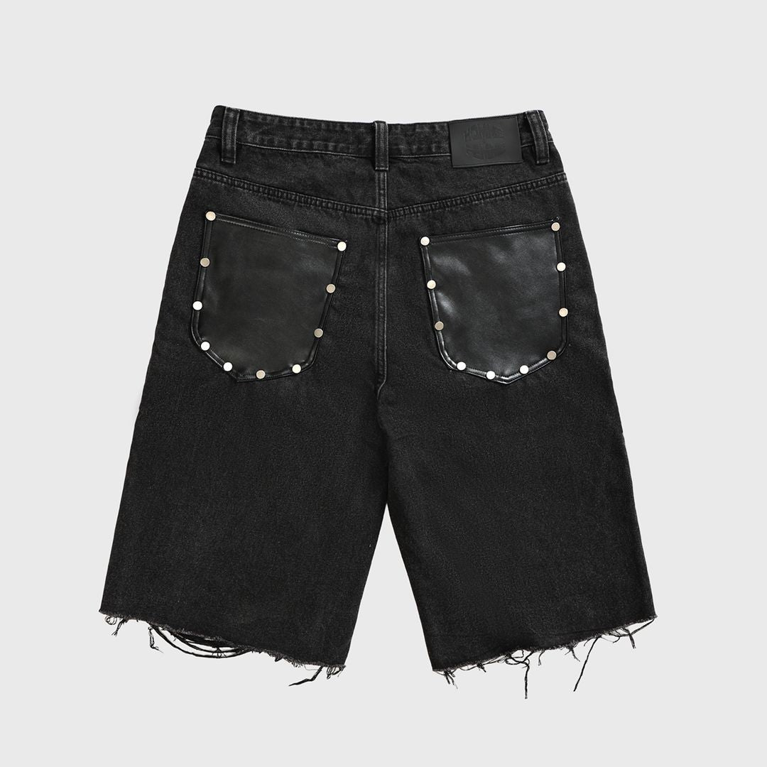 HOMME FEMME  HFSS2026407-2 The Arsenal Denim Shorts