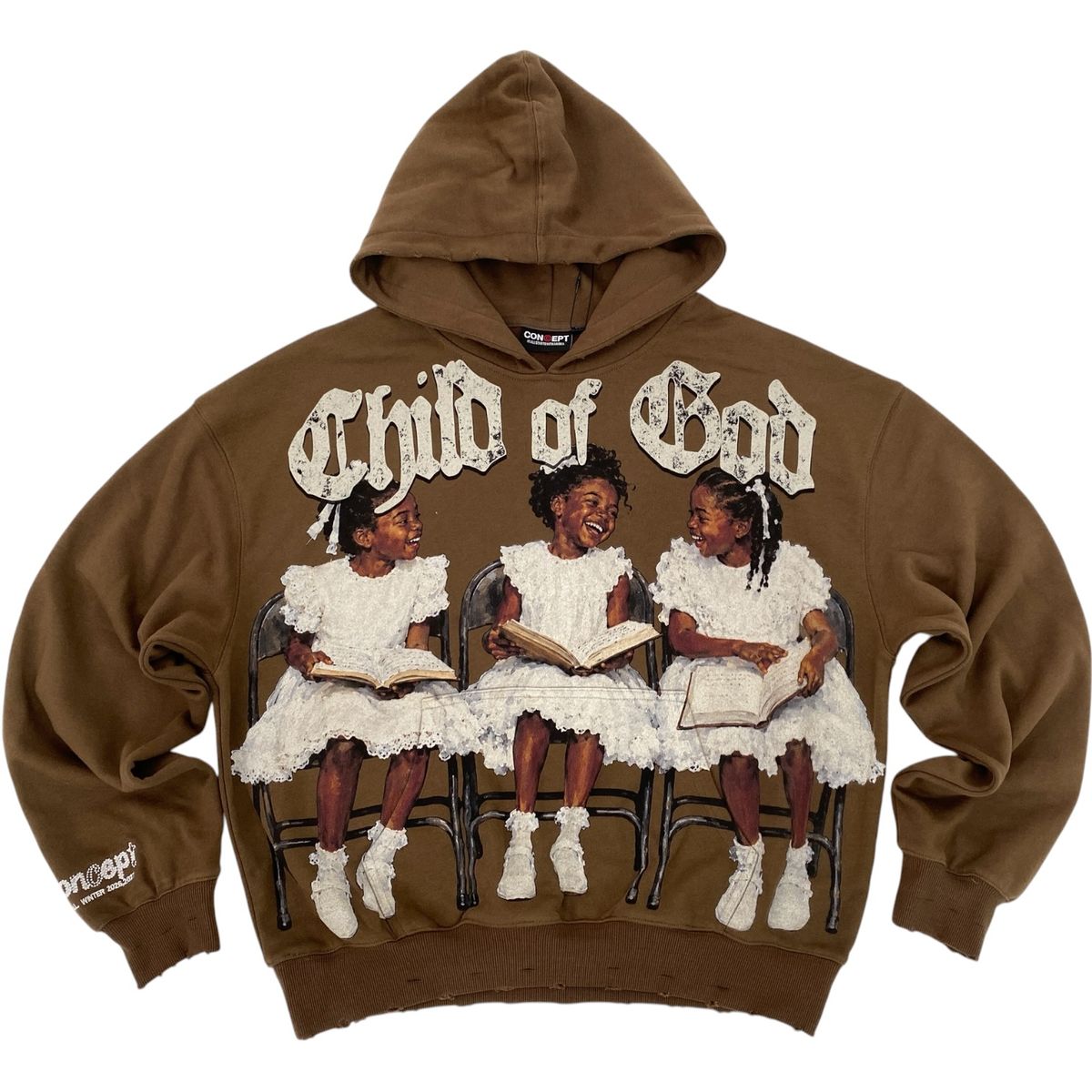 CONCEPT LA "COG 2.O" Hoodie - Brown
