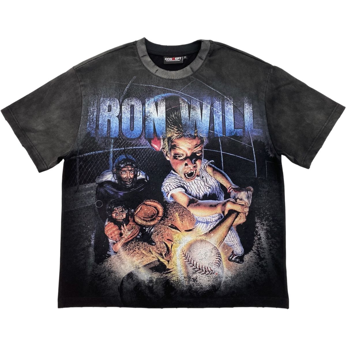 CONCEPT LA "Iron Will 2.0" Tee - Black