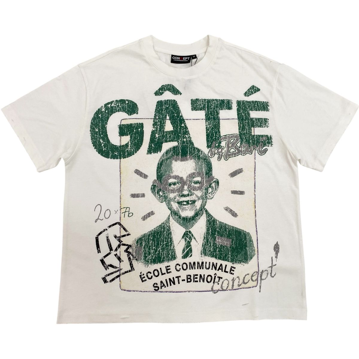 CONCEPT LA "Gate" Tee - White