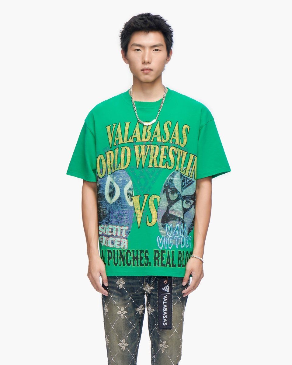 VALABASAS VWE Tee Green VLBS-VT1-26007