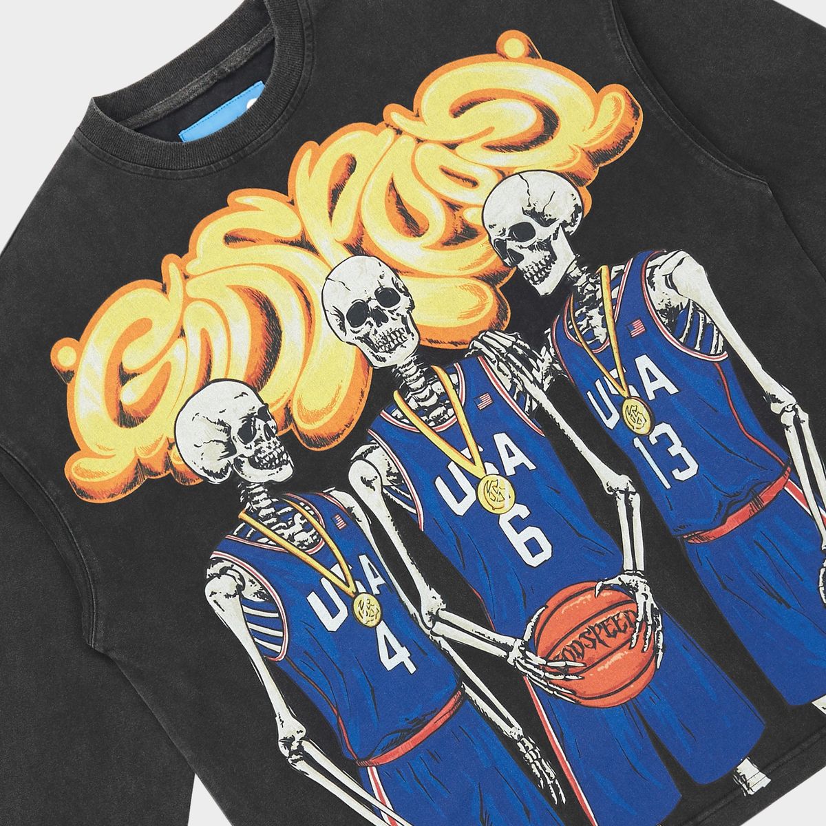 GODSPEED Dream Team II LS shirt NG (Black Wash)