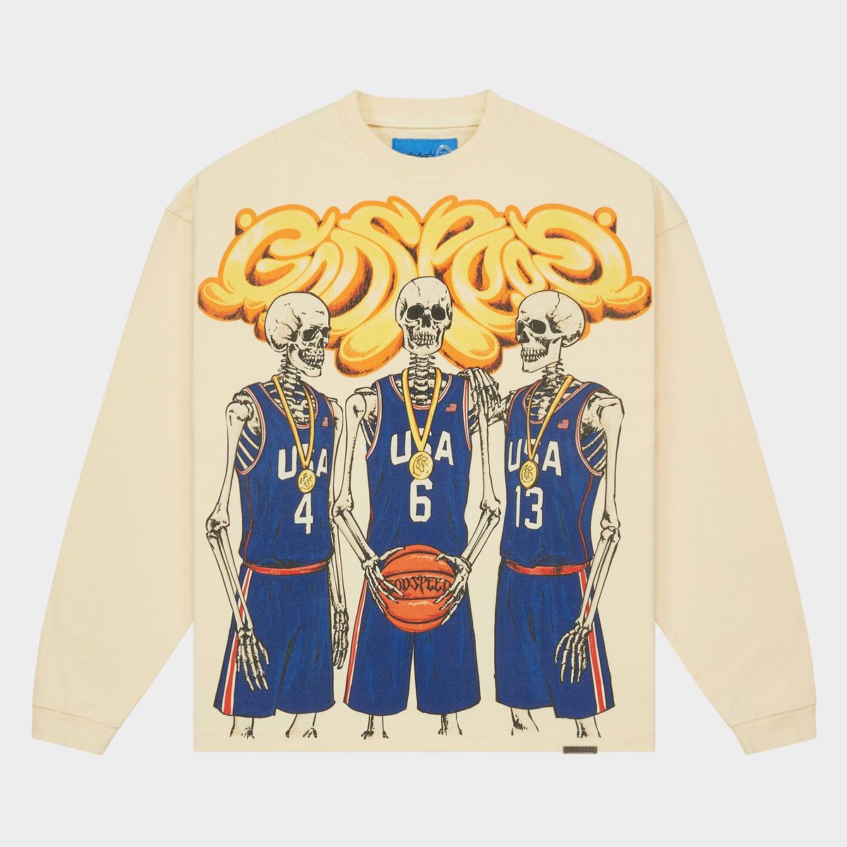GODSPEED Dream Team II LS shirt NG (Bone)