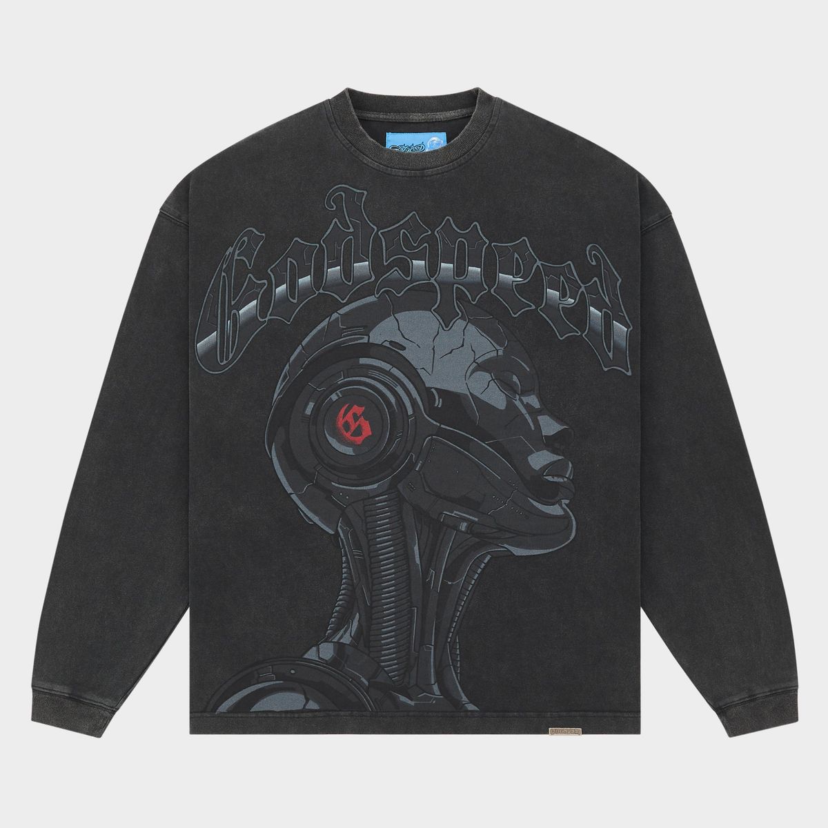 GODSPEED Alexa II LS shirt NG (Black Wash)