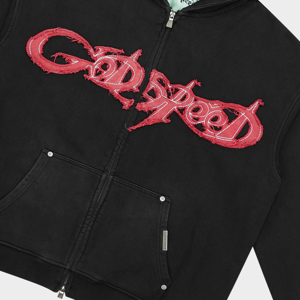 GODSPEED Raw Import Sweatsuit (Black/Red)