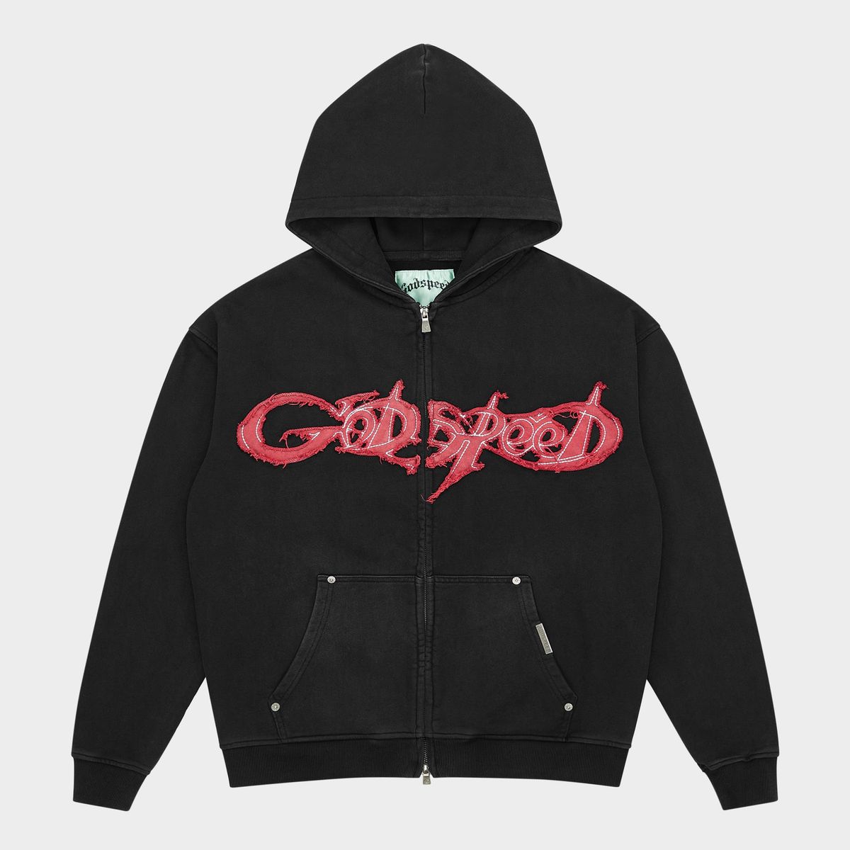 GODSPEED Raw Import Sweatsuit (Black/Red)