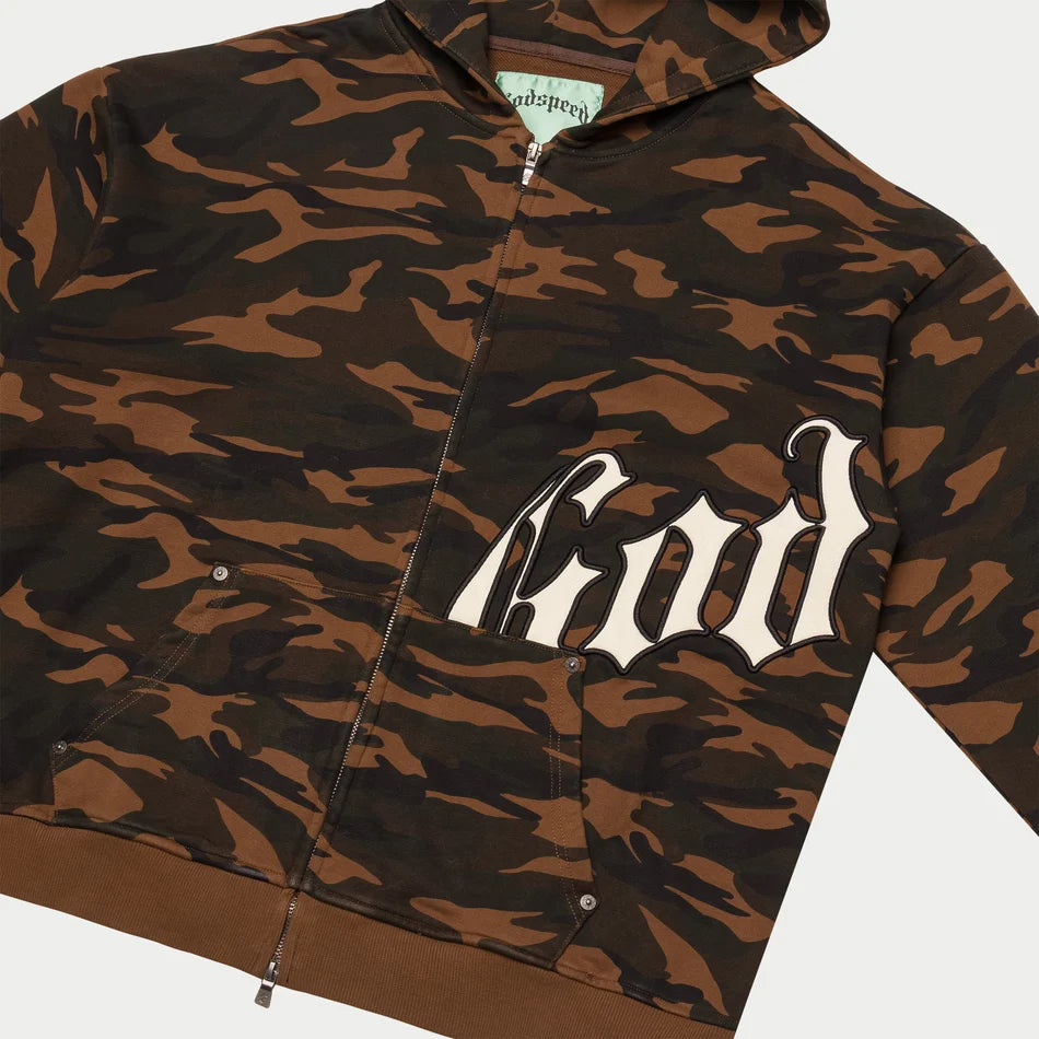 GODSPEED OG Logo Sweatsuit (Brown Camo)