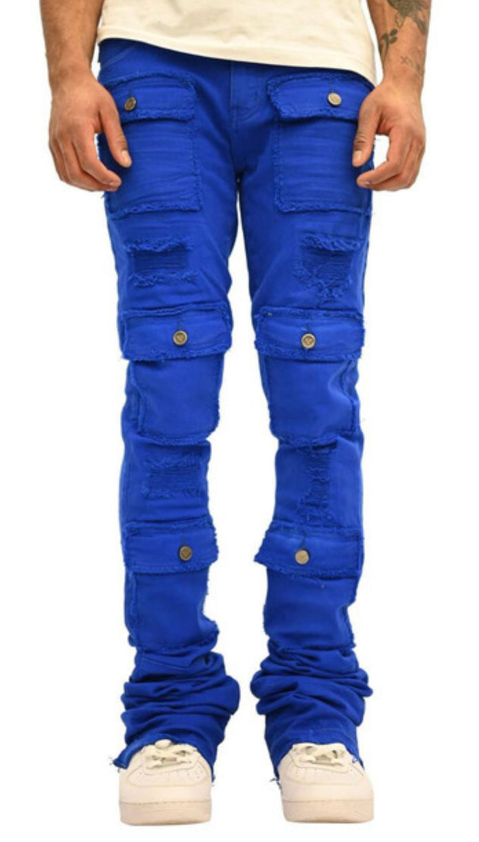 Savant Red Super Stacked Jean /DB0001