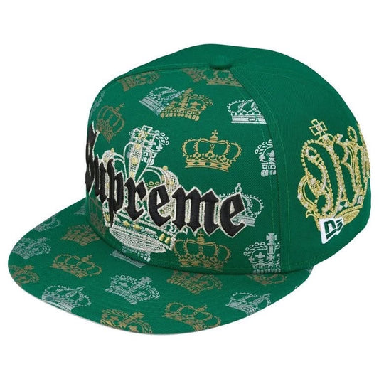 Supreme Green Crown New Era® Hat