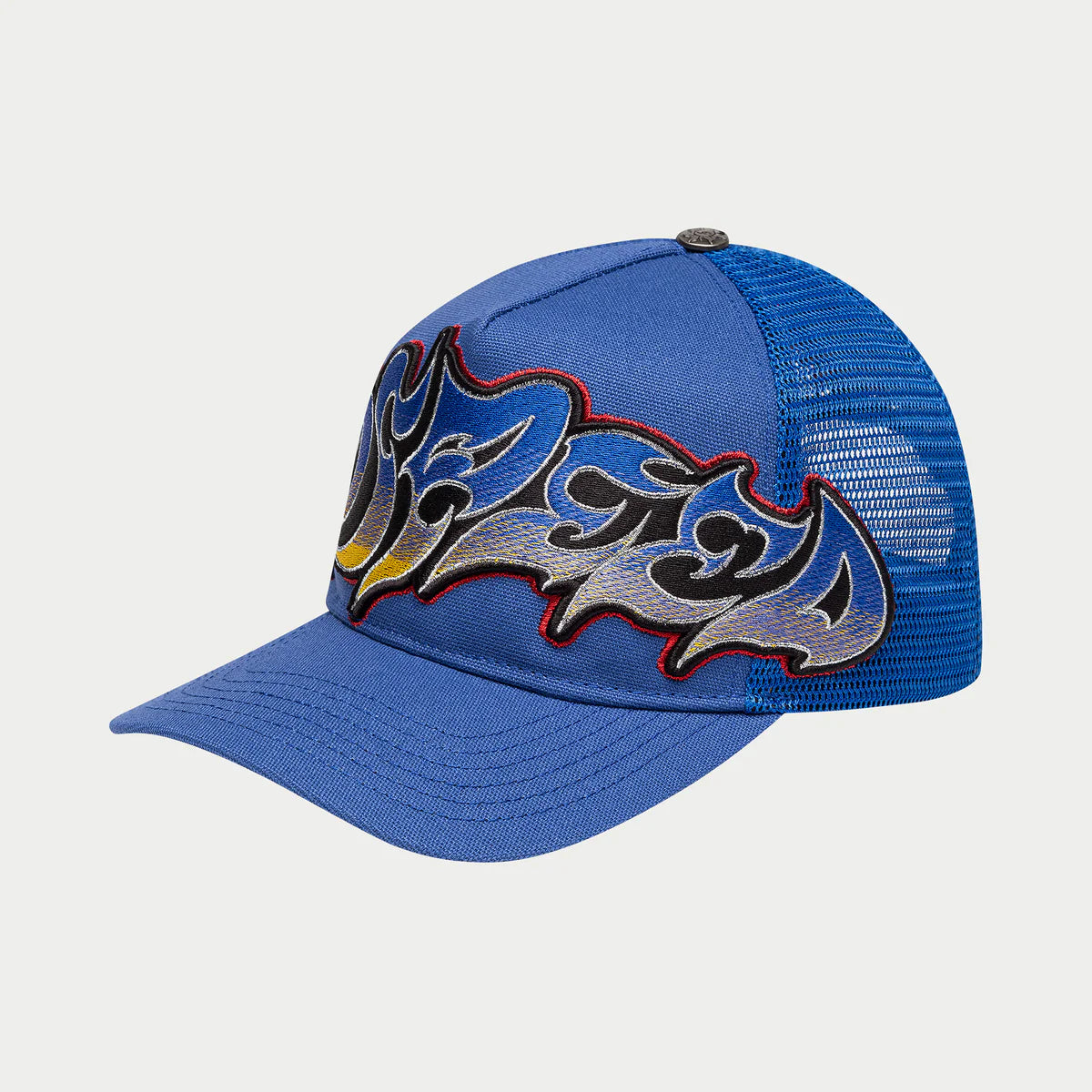 GODSPEED-GS Neo Trucker Hat (Blue/Yellow/Red)