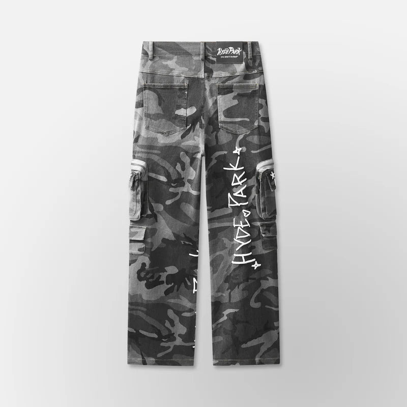 HYDEPARK Urban Desert Camo Cargo Fatigue - Grey