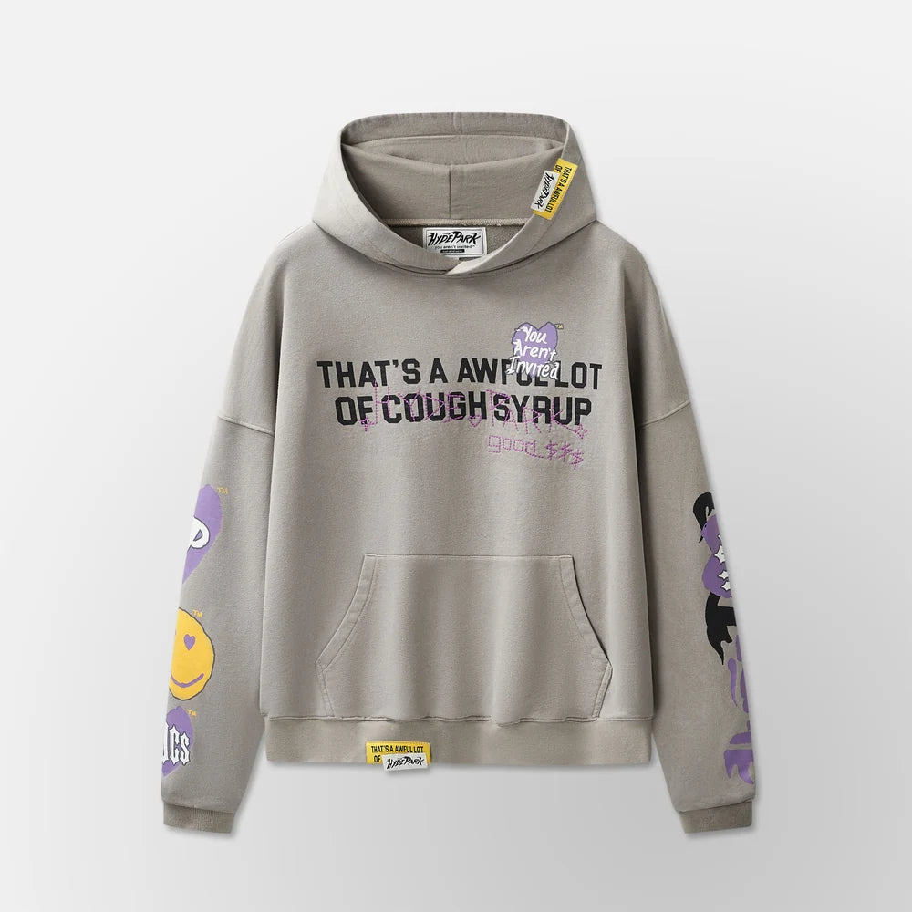 Awful Lot of Hyde Park Hoodie - grey (mocha)
