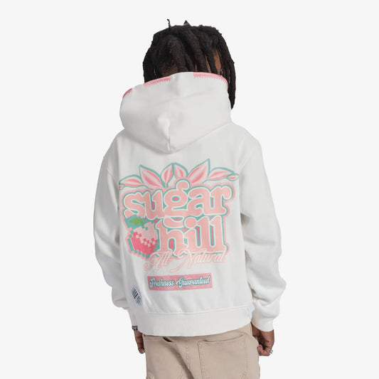 SUGARHILL "All Natural" Hoodie (white)SH24-FALL-17