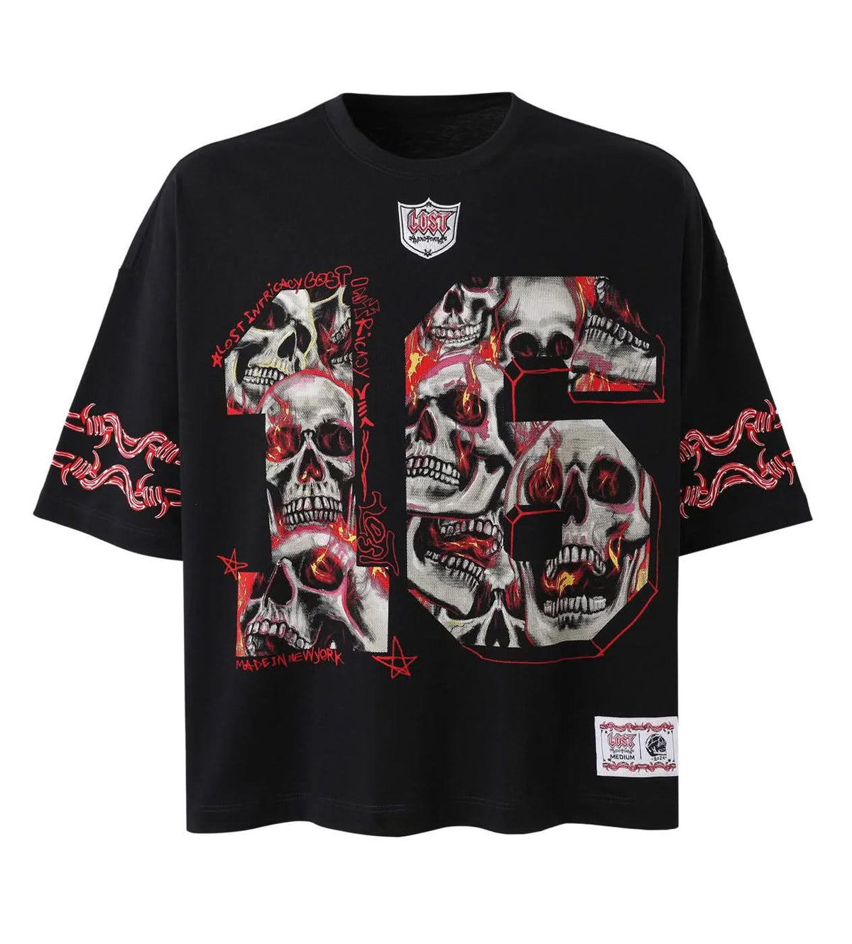 LOST INTRICACY LOST JERSEY BLACK