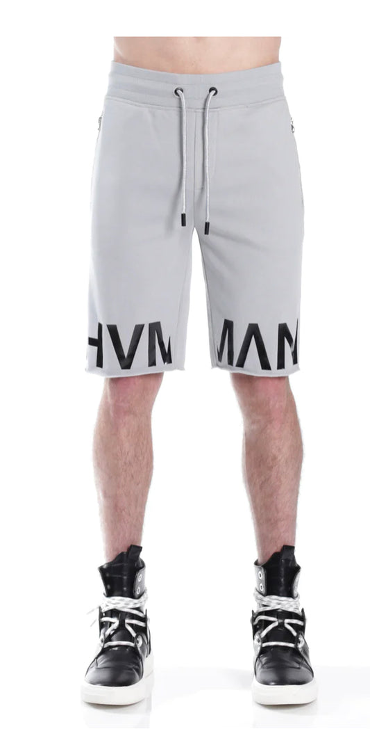 FRENCH TERRY SWEATSHORT IN GHOST-322AC-FS29D