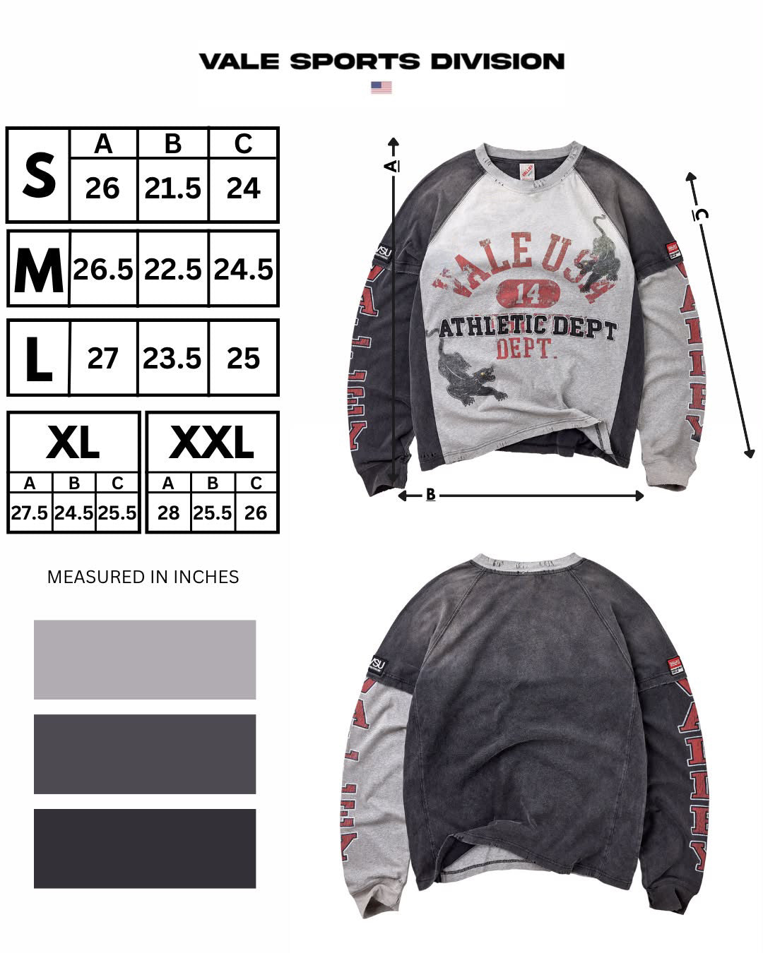 Valley dreams vale forever VARSITY LS
