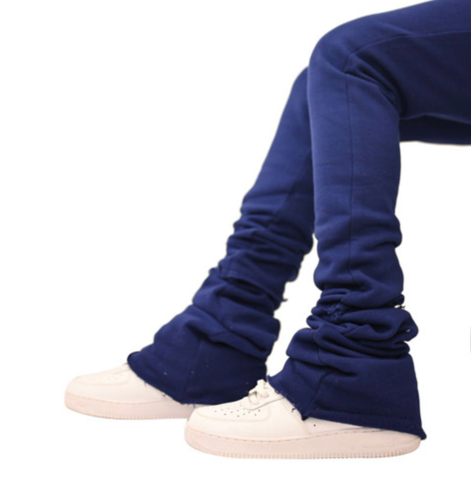 Super Stacked Doctrine Sweatpants - Flared Joggers-DBOO24