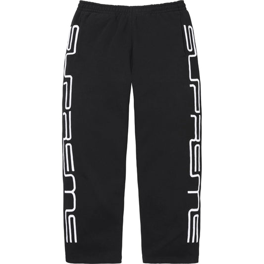 Supreme black Connect Sweatpant (Fall/Winter 2026 collection)