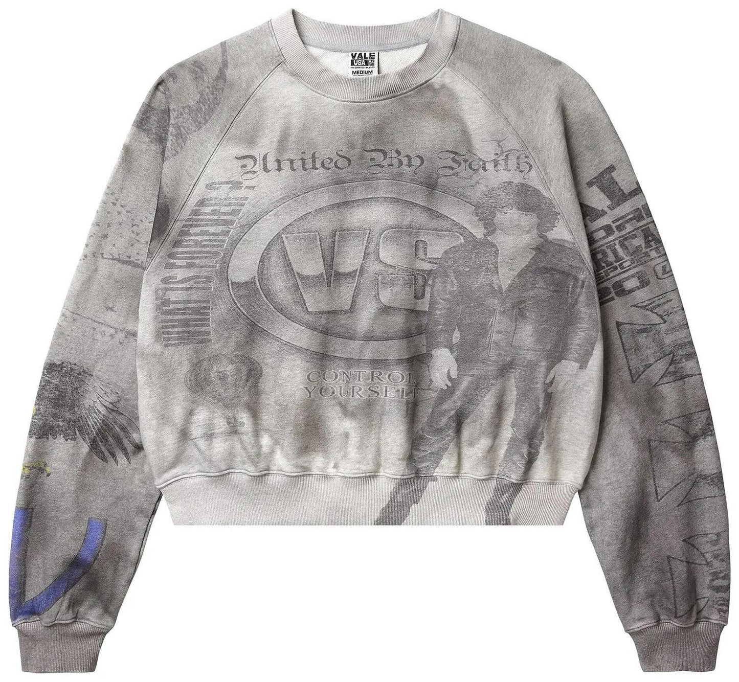 Valley Dreams STONE CREWNECK long sleeve t-shirt