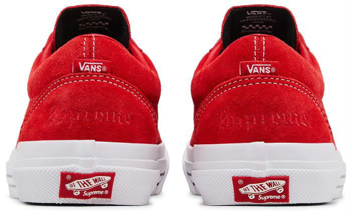 Supreme x Vans Skate Sid ‘F*ck ‘Em Pack - Red’