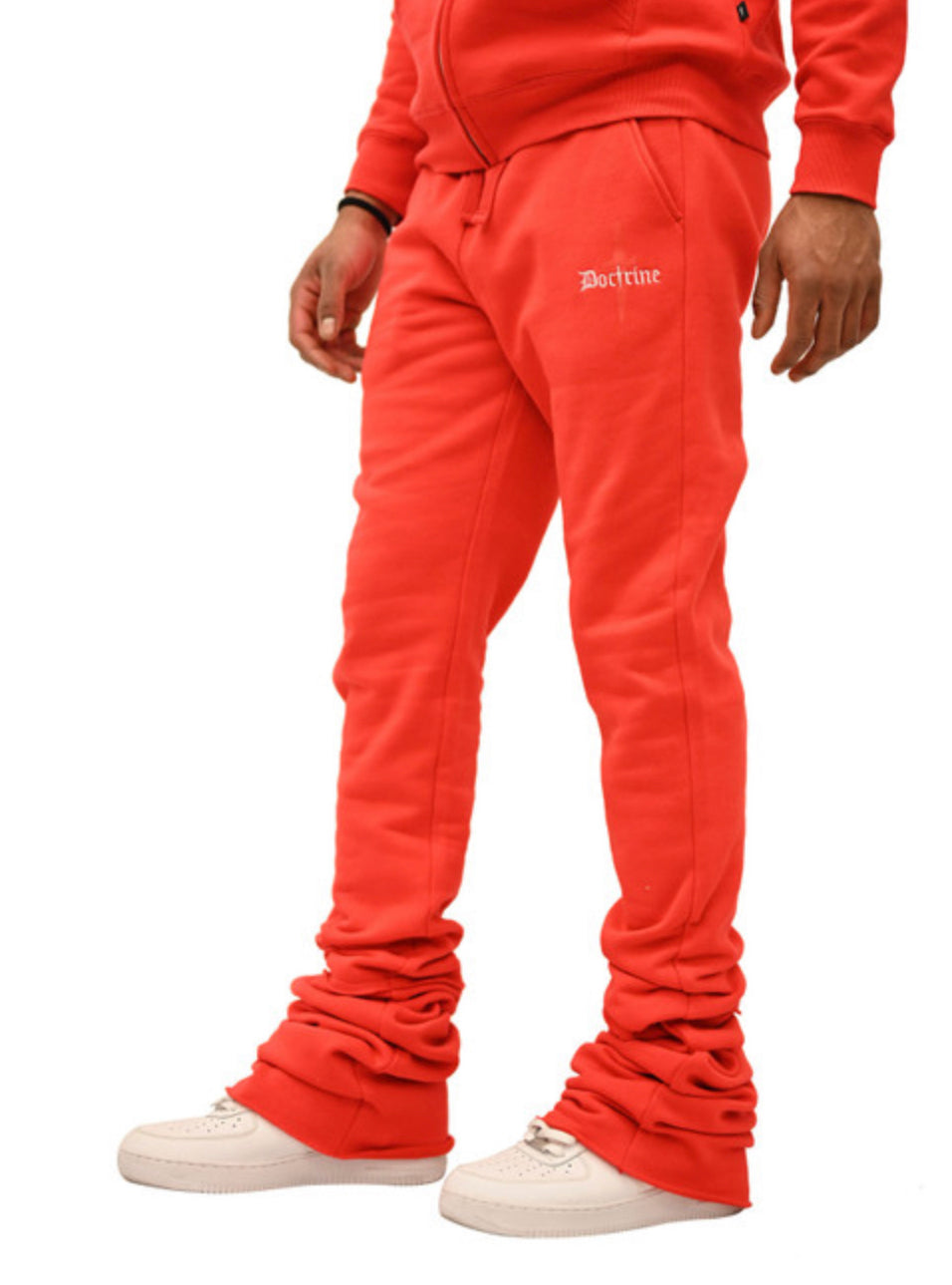 Super Stacked Doctrine Sweatpants - Flared Joggers-DBOO24
